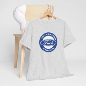 Authorised F**k Service Tee - Image 8