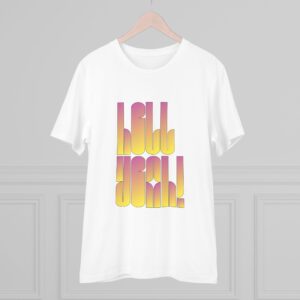 Hell Yeah! Yellow Organic T-shirt - Unisex - Image 2