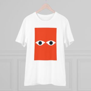 Eyes Organic T-shirt - Unisex - Image 2