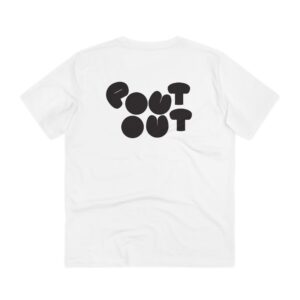Pout Out Organic T-shirt - Unisex - Image 3